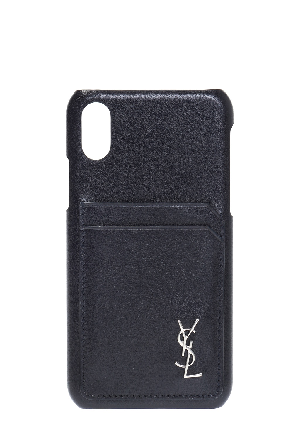 Saint Laurent iPhone X case with logo | Men's Accessorie | Vitkac